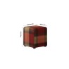 Tartan Fabric Cube Seating Tartan