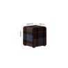 Tartan Fabric Cube Seating Tartan