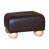 Italian Leather Small Footstools