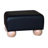 Italian Leather Small Footstools