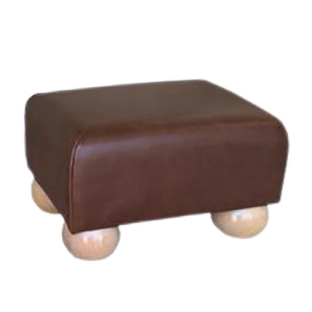 Italian Leather Small Footstools