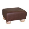 Italian Leather Small Footstools